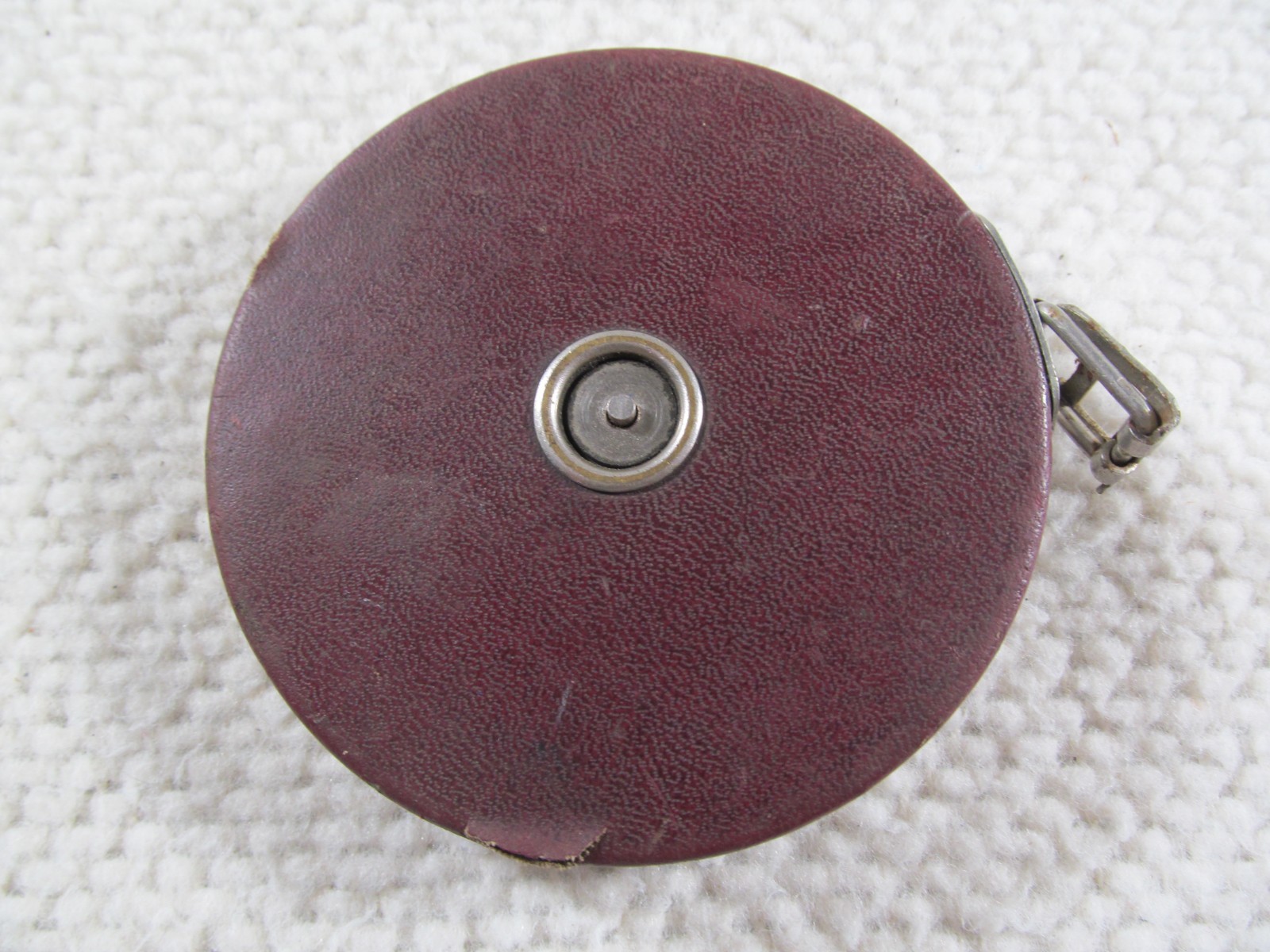 Vintage Keuffel & Esser Co. Favorite Wyteface 50ft Steel Tape Measure