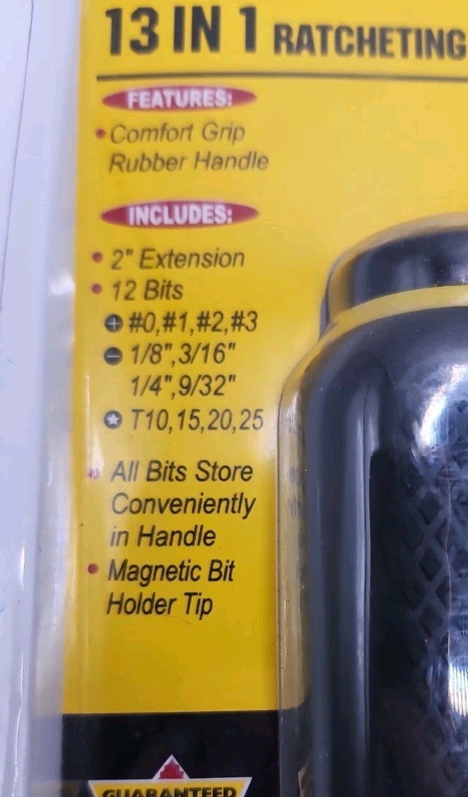 By Tool Shop 13 in 1 Ratcheting Screwdriver Set Hand Tool