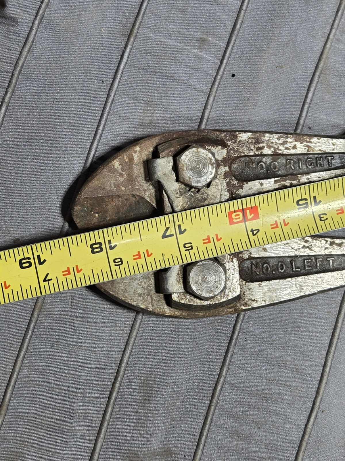 1909 Antique H K Porter, HKP Small Bolt Cutter, Boston, Mass, USA, Old Tool.