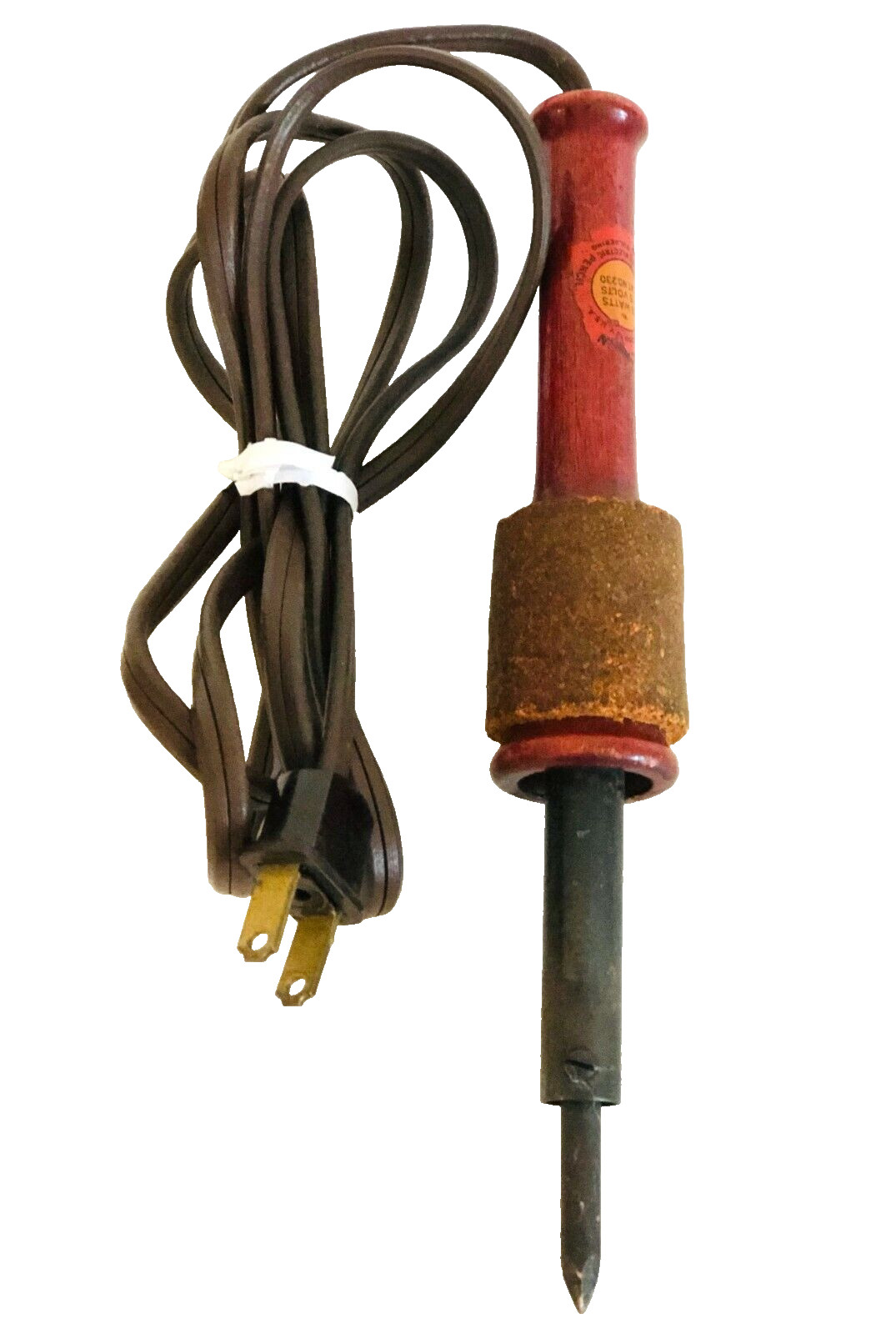 Vtg Tool,Jackson Co Standard Electric Soldering Pencil,Wood Handle,Bakelite Plug
