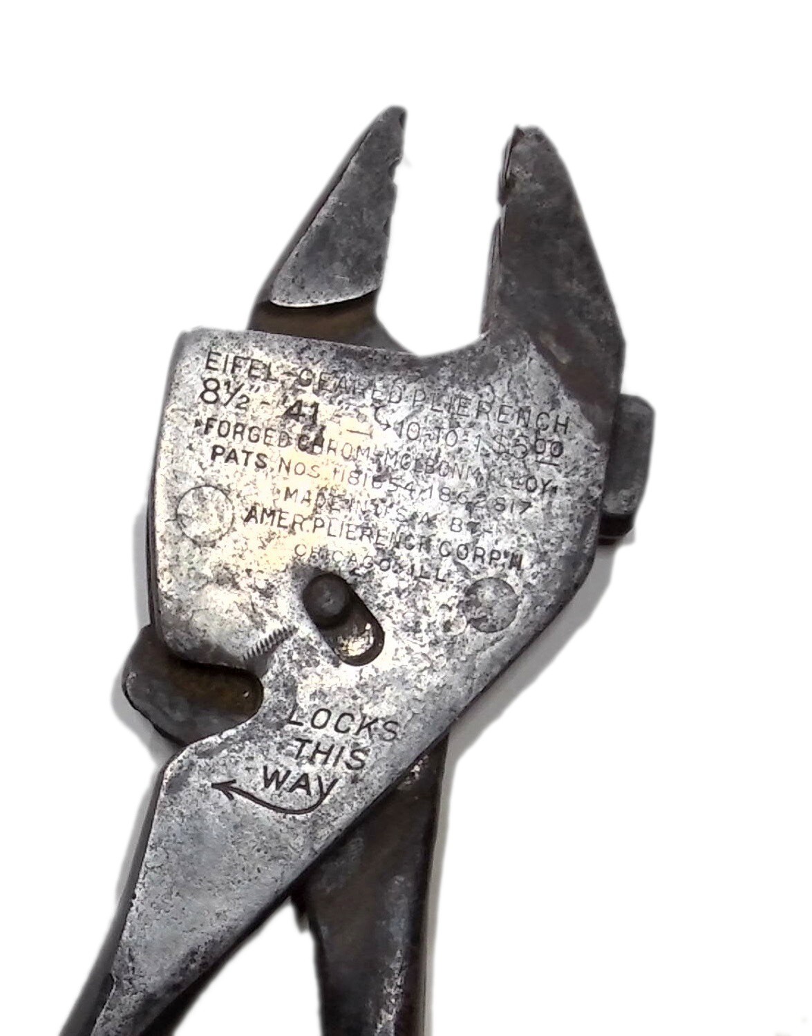 Good Old 8 3/4 inch EIFEL Adjustable Wrench