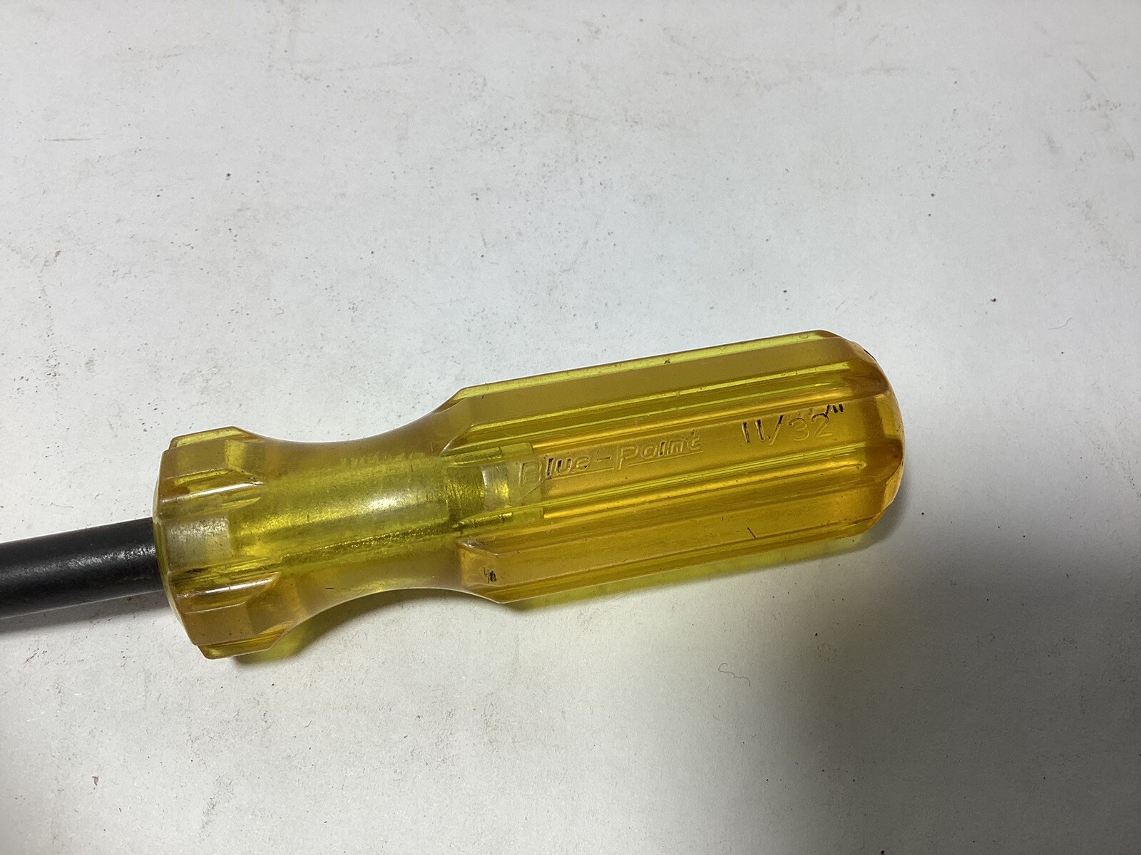 Vintage Blue Point 11/32 Hex Driver Yellow Handle