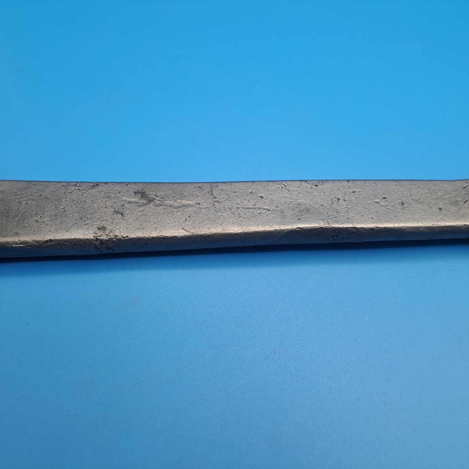 Vintage Hand Forged 1 x 1 1/2″ Heavy Duty Open End Wrench, 12 1/2″ Length