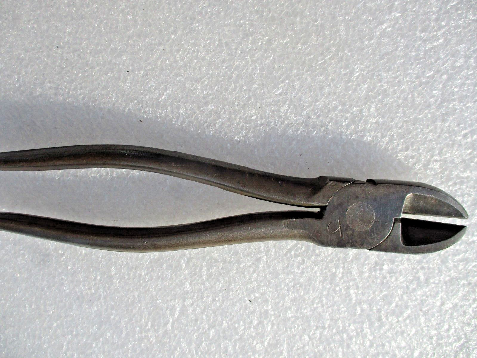 WALTHAM 7″ GERMAN DIAGONAL WIRE CUTTERS, WALTHAM CUTTERS DC MADE IN GERMANY