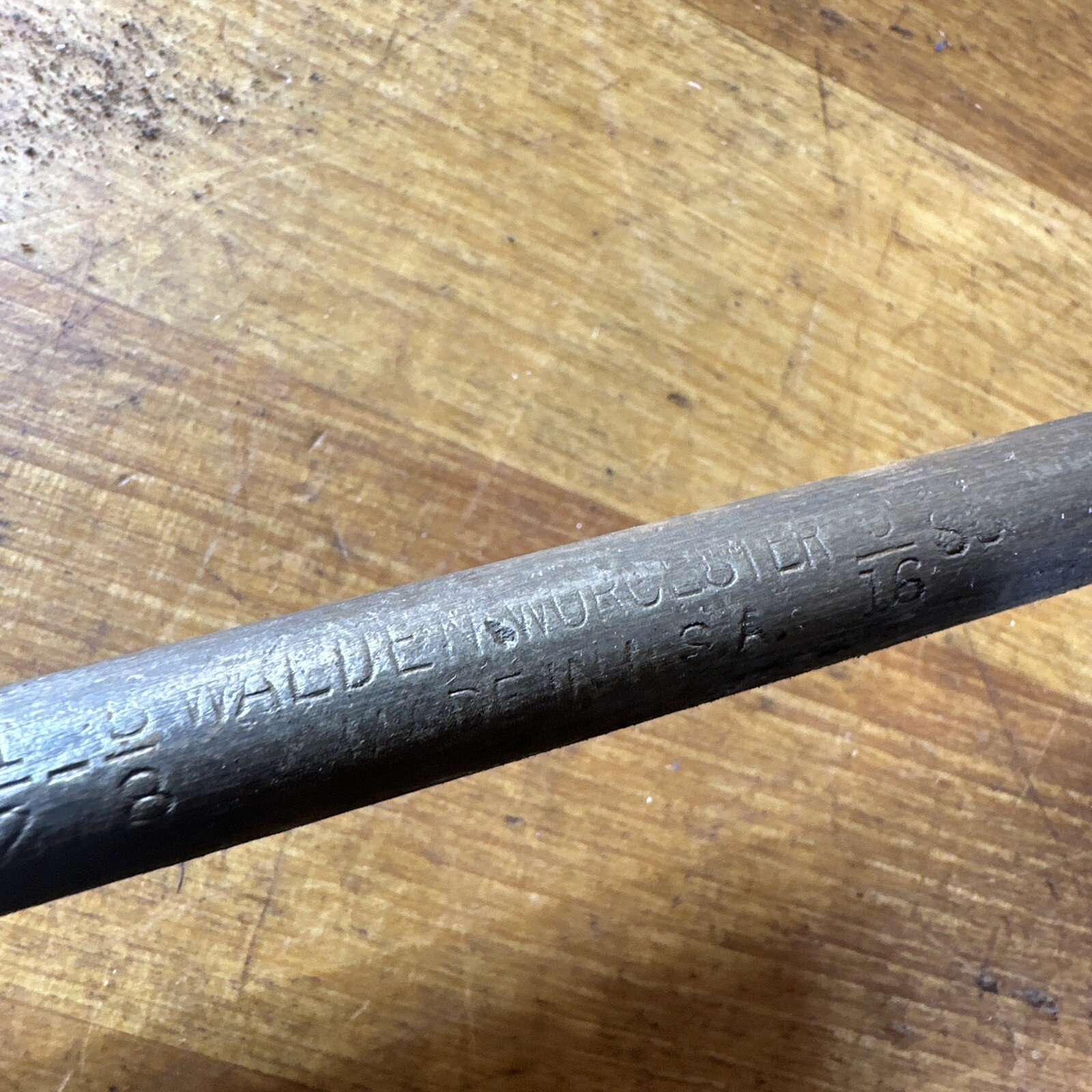 Vintage Walden Worcester 1/2″ 5/8″ Triple Socket Tomahawk Wrench 1620-2 USA