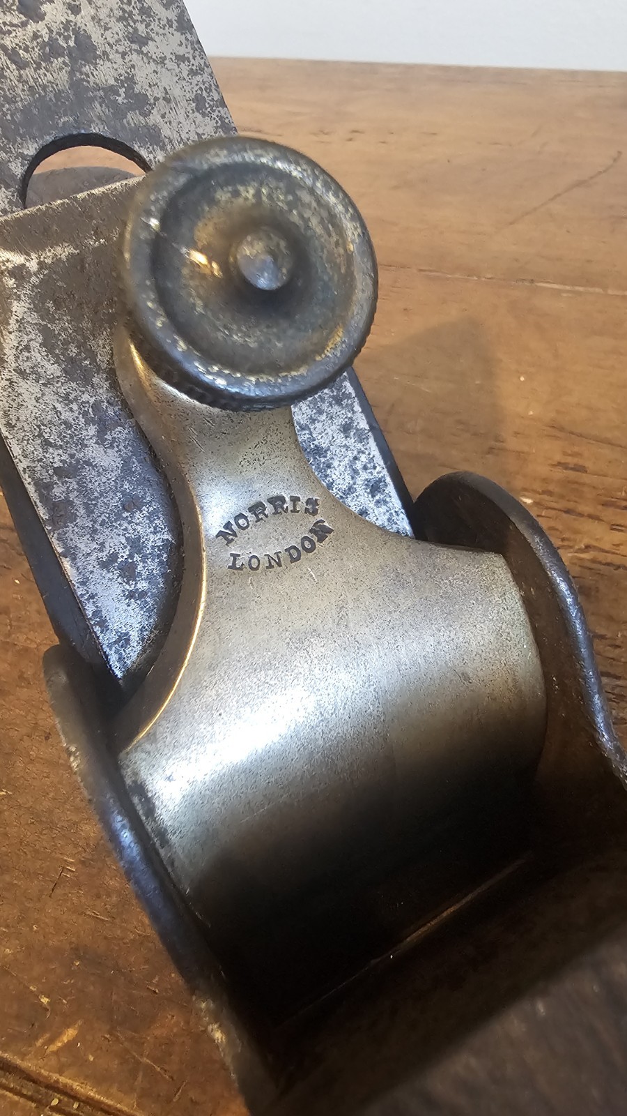Vintage Norris Infill Plane (No 4). Dovetailed Steel. Pre WW2. Made in England.