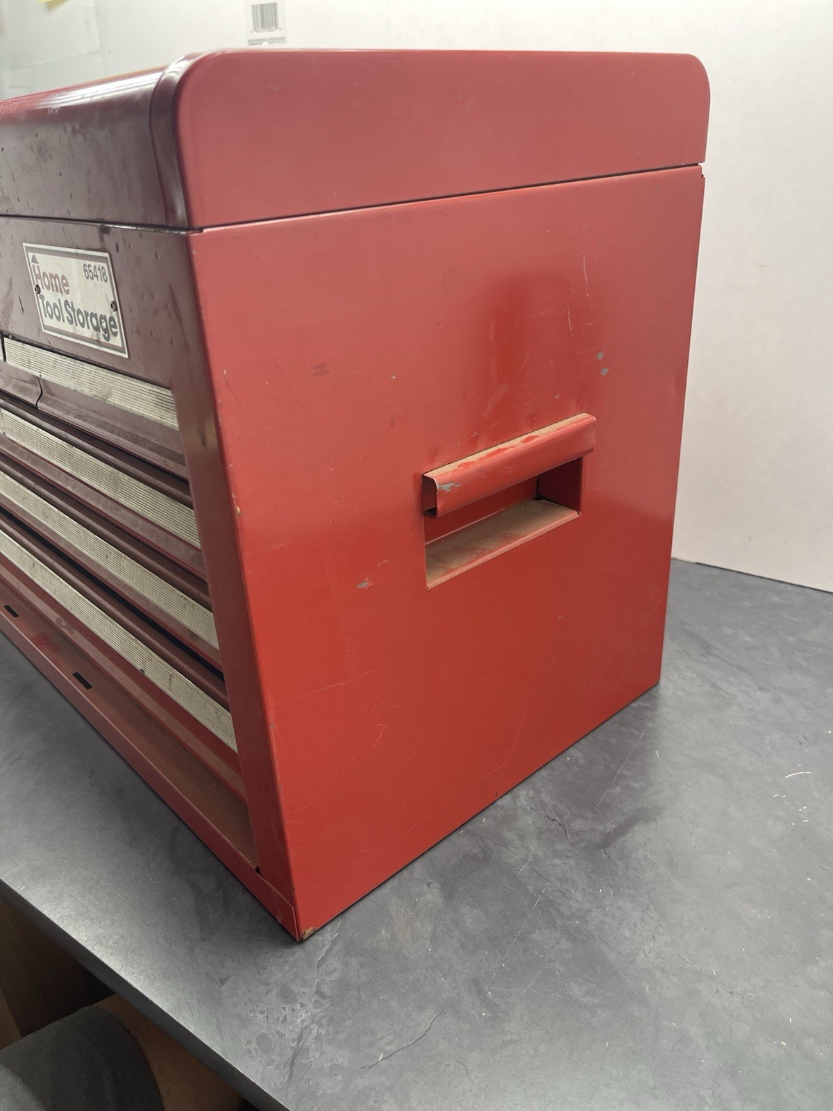Vintage Craftsman 6 Drawer Metal Home Tool Storage Chest USA 1984 Rare Chest