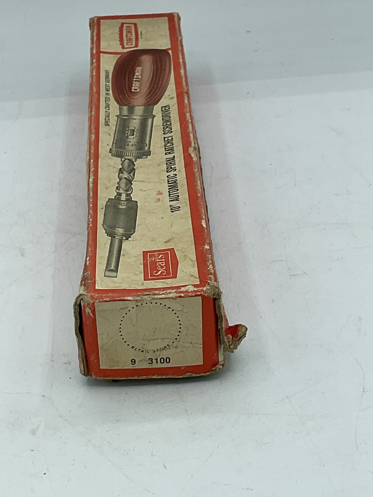 Craftsman Automatic Spiral Ratchet Screwdriver 10″ # 3100 – Made in West Germany