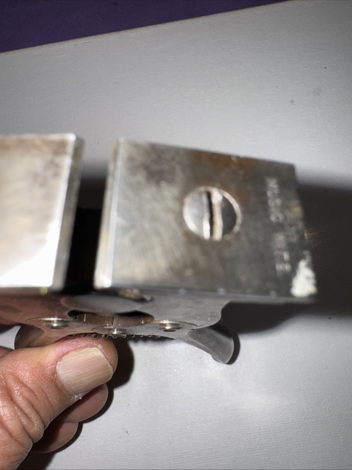 Vintage L.S. STARRETT No.1 5-1/2 END CUTTERS NIPPERS JAWS USA Guitar Frets