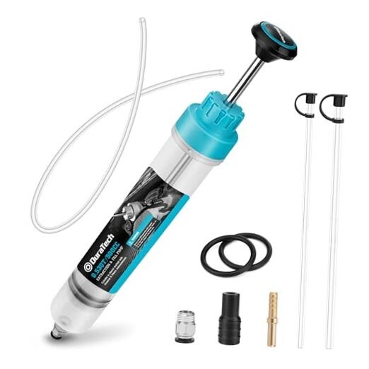 Fluid Extractor, Oil Extractor with Long Hose and Extension Tubes, Brake 500CC