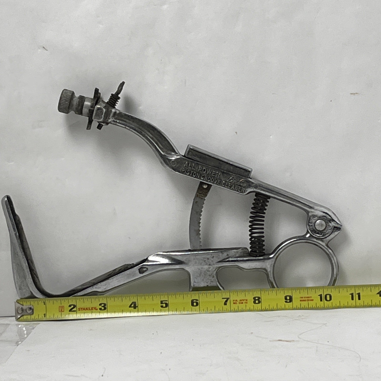 Vintage ALL POWER DELUXE Piston Groove Cleaner All Power Mfg Co. L.A. California