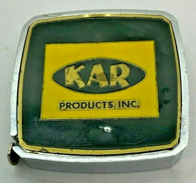 Vintage Small Advertising Tape Measure KAR Products Inc.