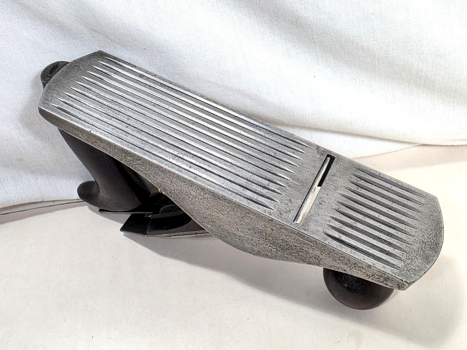 Vintage Stanley Bailey No 4 Corrugated Plane 4C Type 14 1929 -1930 Wood Planer
