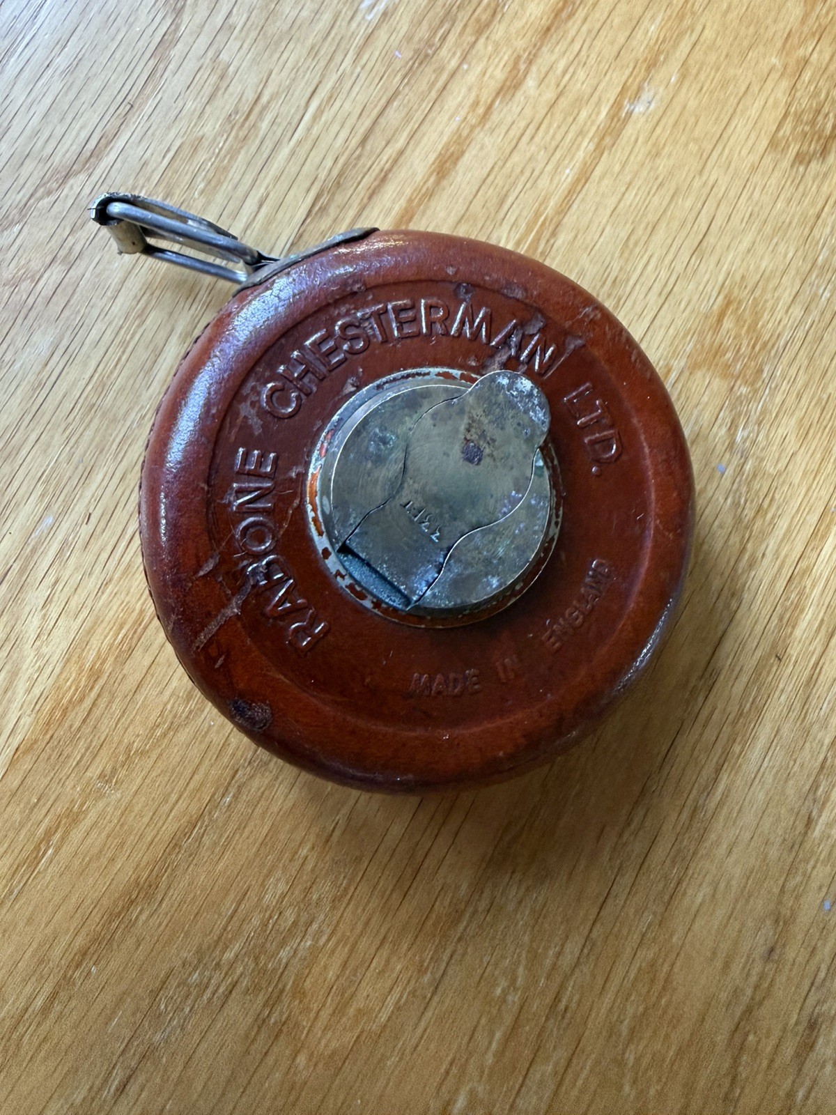 Rabone Chesterman Ltd Leather Tape Measure – 33ft 10M Sheffield steel tape