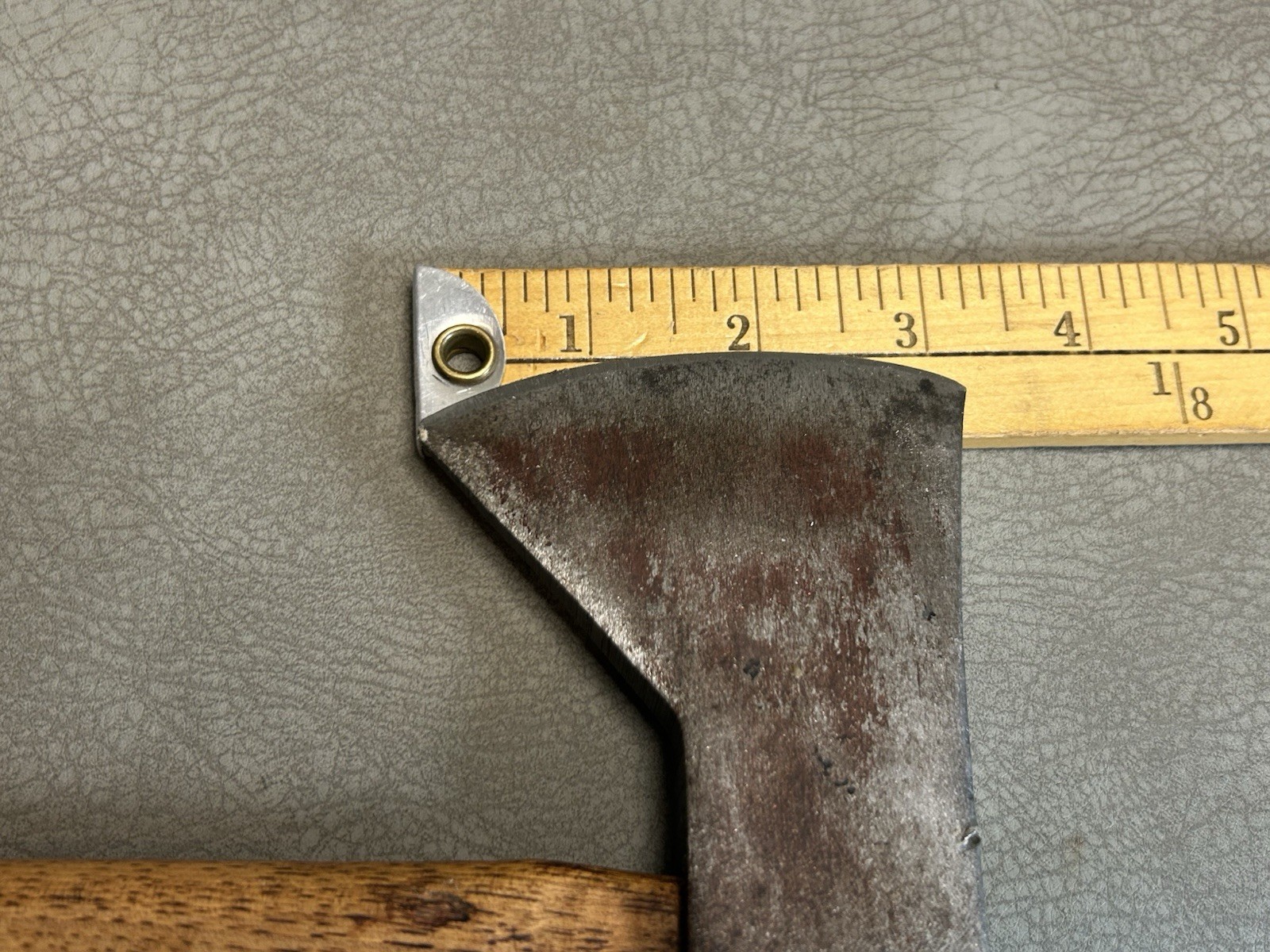 Vintage Norlund Hudson Bay Small Single Bit Camp Axe Hatchet w/ Original Handle
