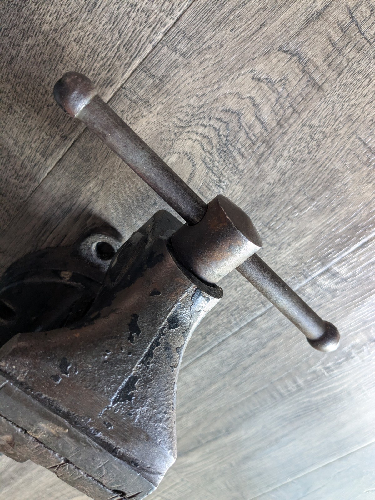 Vintage AMERICAN SCALE CO. #20 Swivel Bench Vise & Anvil 3” Jaws 10 lb
