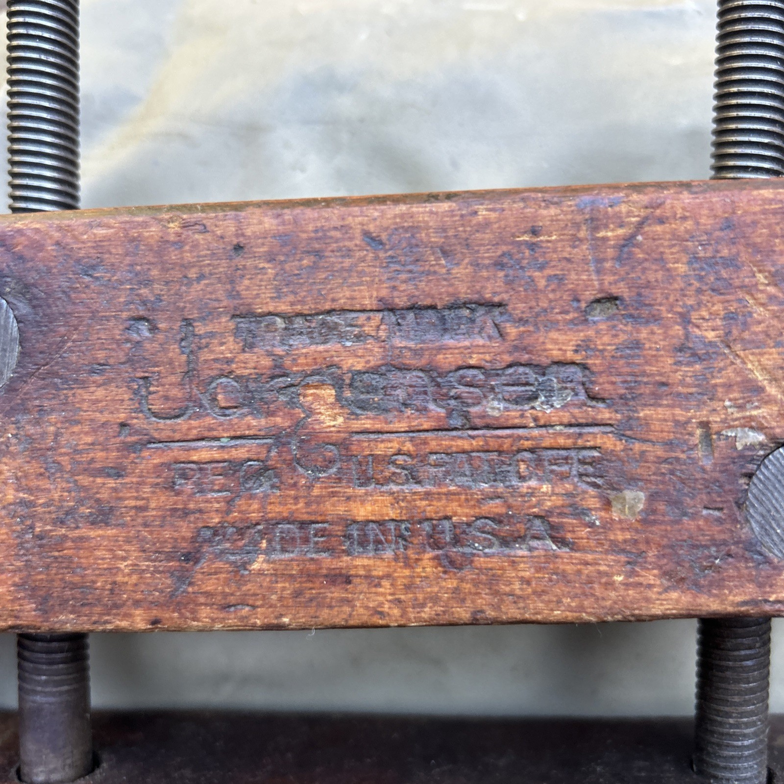 Vintage Jorgensen Wooden Handscrew Clamp 12” – Adjustable Clamp Co Chicago