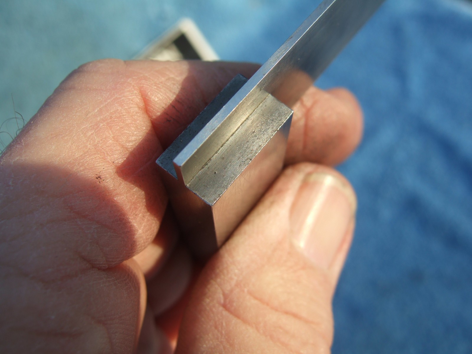 STANDARD TOOL SQUARE STRAIGHT EDGE 3″ VINTAGE VERY OLD SIMILAR TO STARRETT NO.20