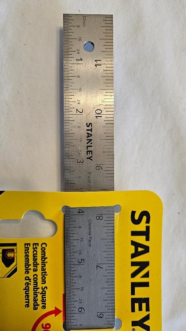 Brand New Stanley 46-123 Contractor Grade Combination Square 12″