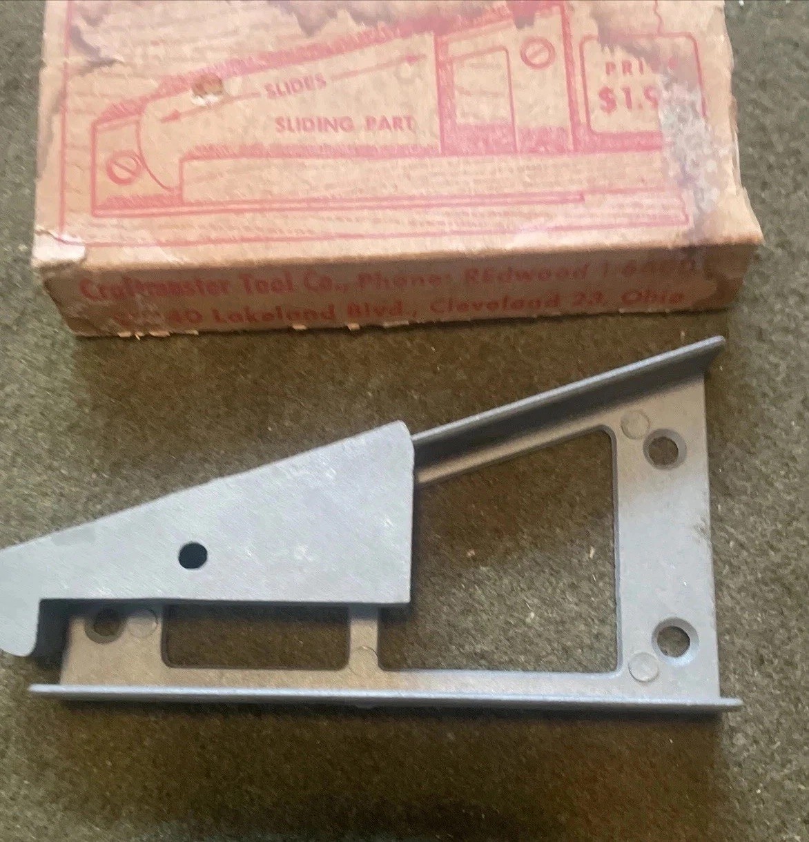 Vintage Craftmaster Bench Vise CRAFTSMASTER TOOL Co. USA 🇺🇸 NOS