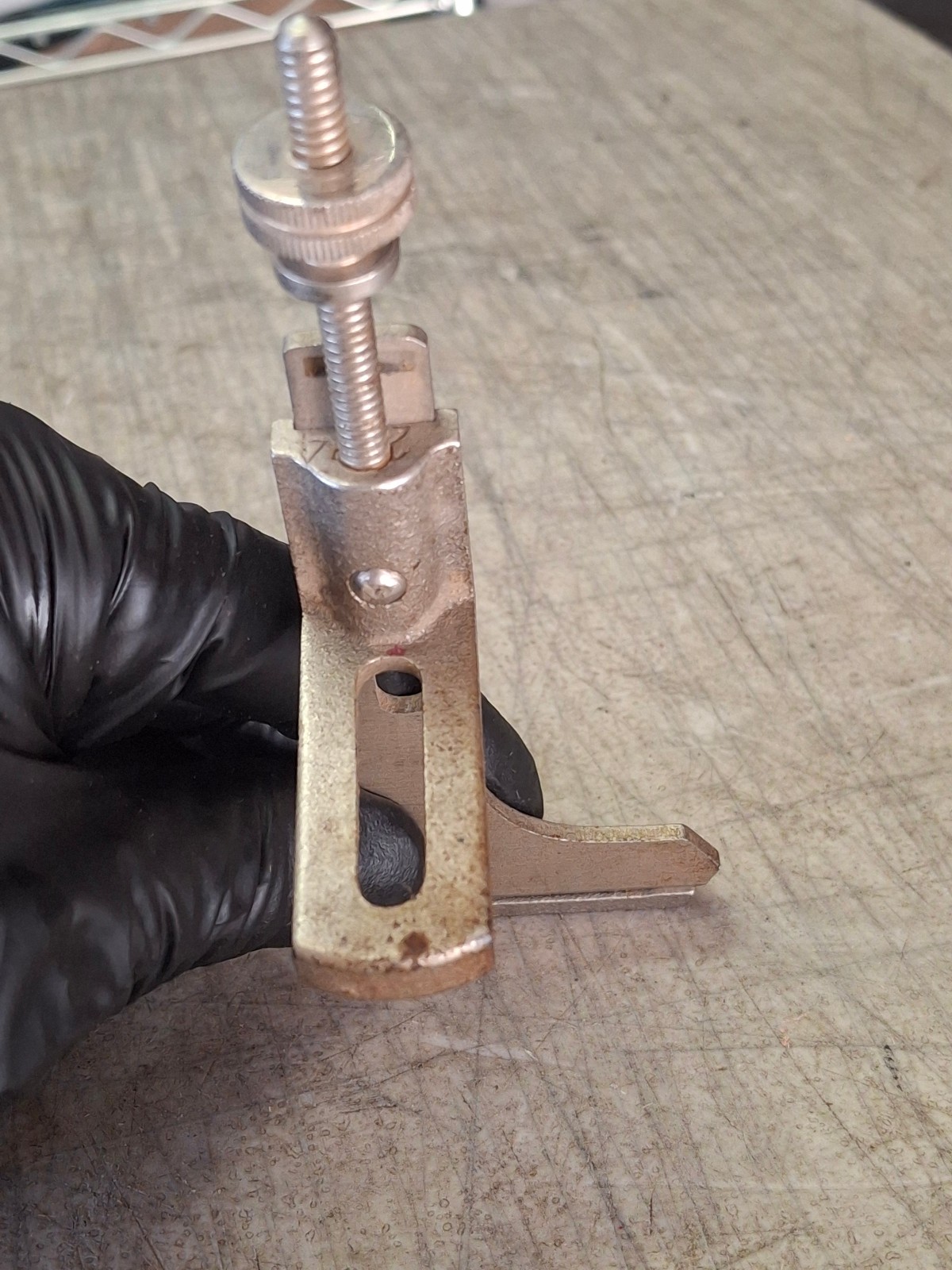 VINTAGE AUXILIARY TOWER & SHOE Center Bottom Attachment STANLEY # 55 WOOD PLANE