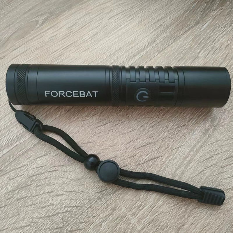 FORCEBAT EDC Mini Flashlight White Light Small Penholder Pen Light Pocket Torch