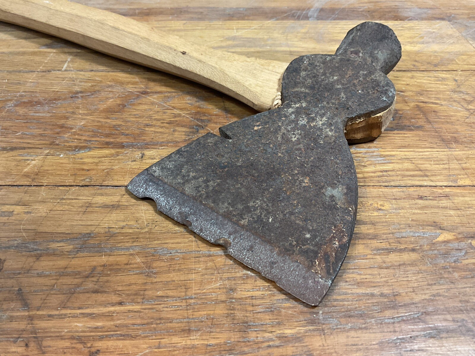 Vintage Cruso Hatchet Hammer – New Tight Handle – Steel – Carpenters