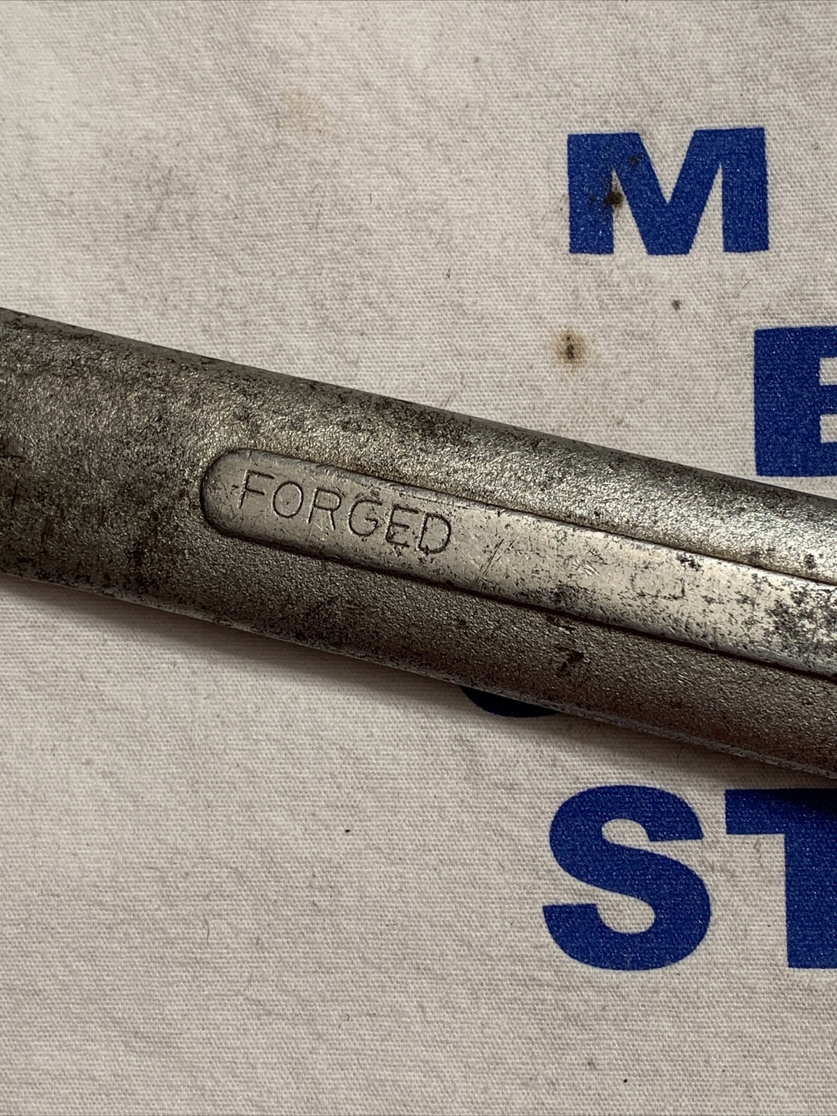 Vintage S-K Lectrolite USA made 1-1/4″ 12pt Combination Wrench C-40
