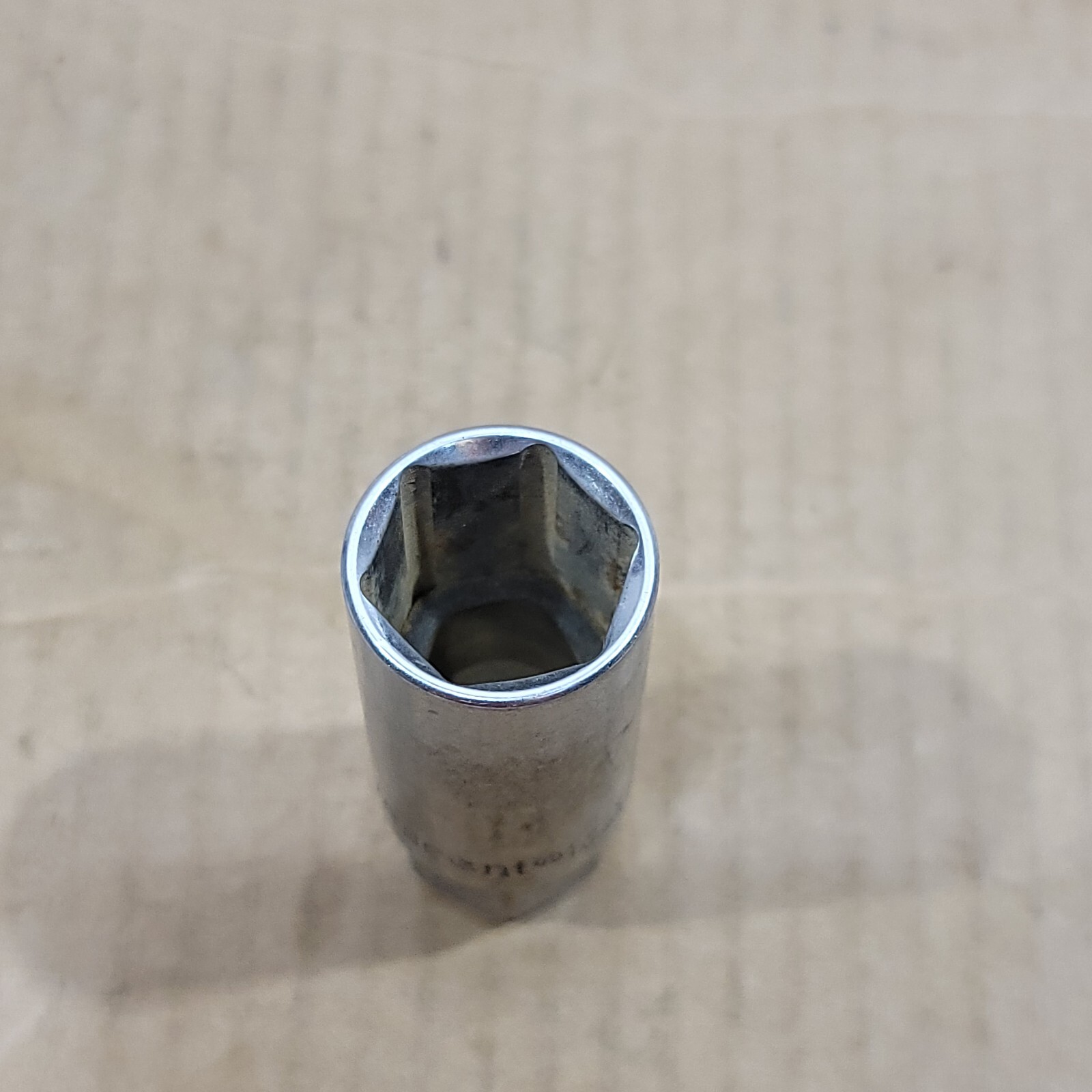 Vintage Crescent 3/8″ drive 13/16″ 6pt Spark plug Socket Taiwan