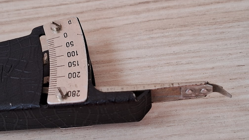 Vintage Grammeter Tensiometer Mechanical 0-280g Tension Gauge Russian USSR 80s