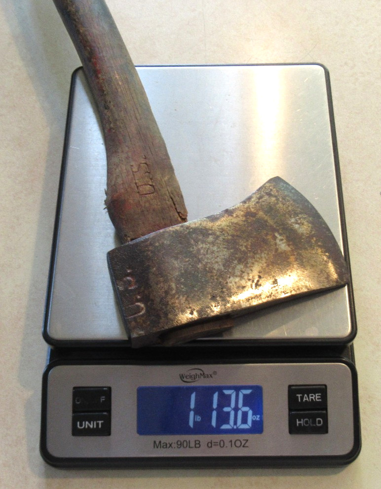 Vtg US Military Hatchet w/ Original Handle