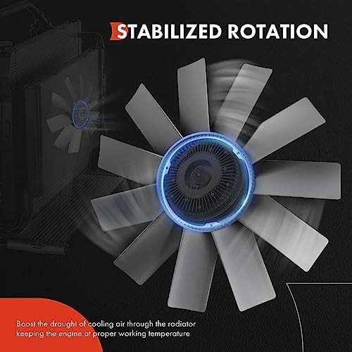 Engine Radiator Cooling Fan Blade Replacement Part