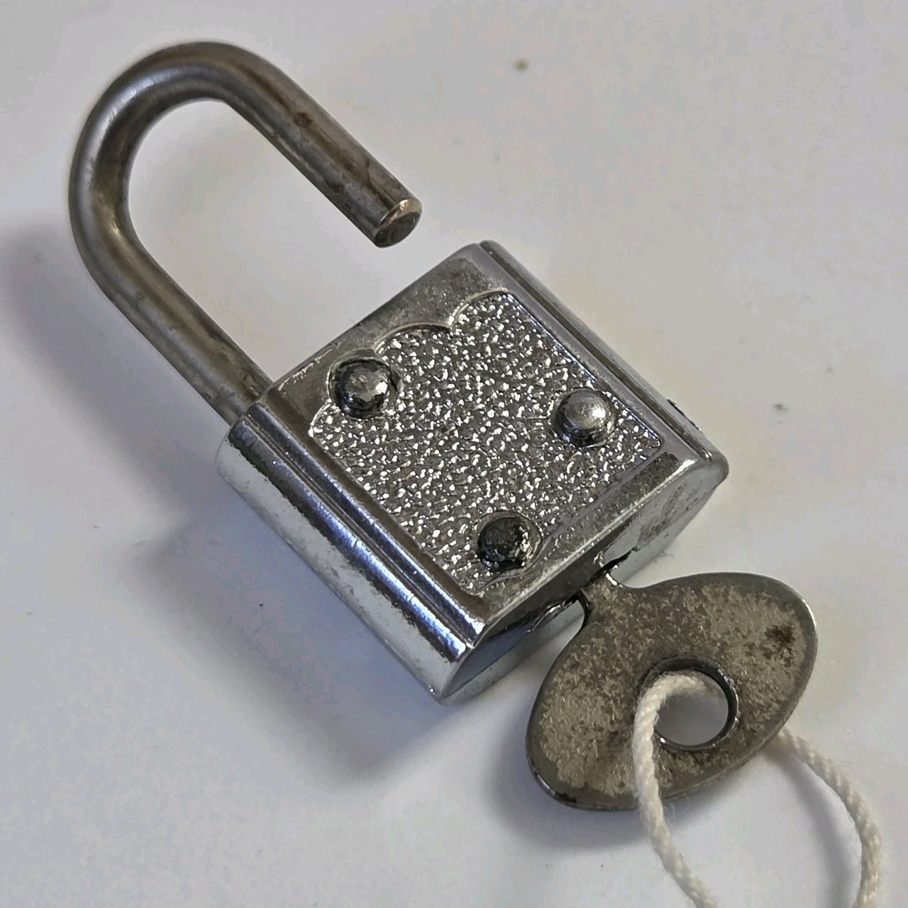 Vintage Miniature Padlocks Lot of 2 with Keys Luggage Diaries Backpacks Jewelry