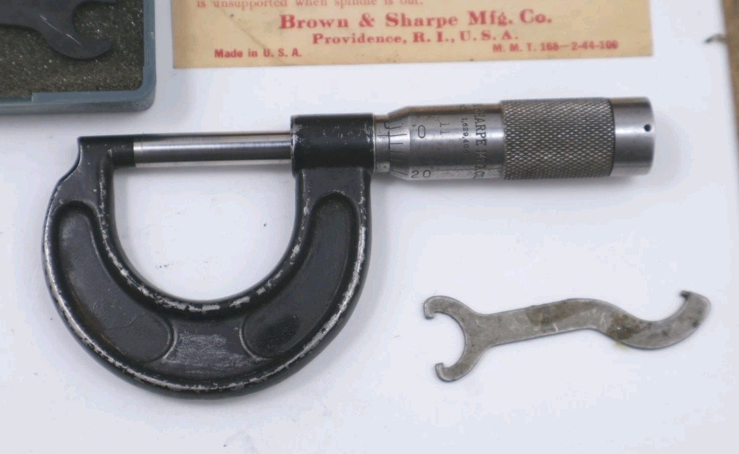 MACHINIST INSPECTION TOOLS 1″ B&S MICROMETER, New 1-2″ FOWLER MICROMETER & MORE!