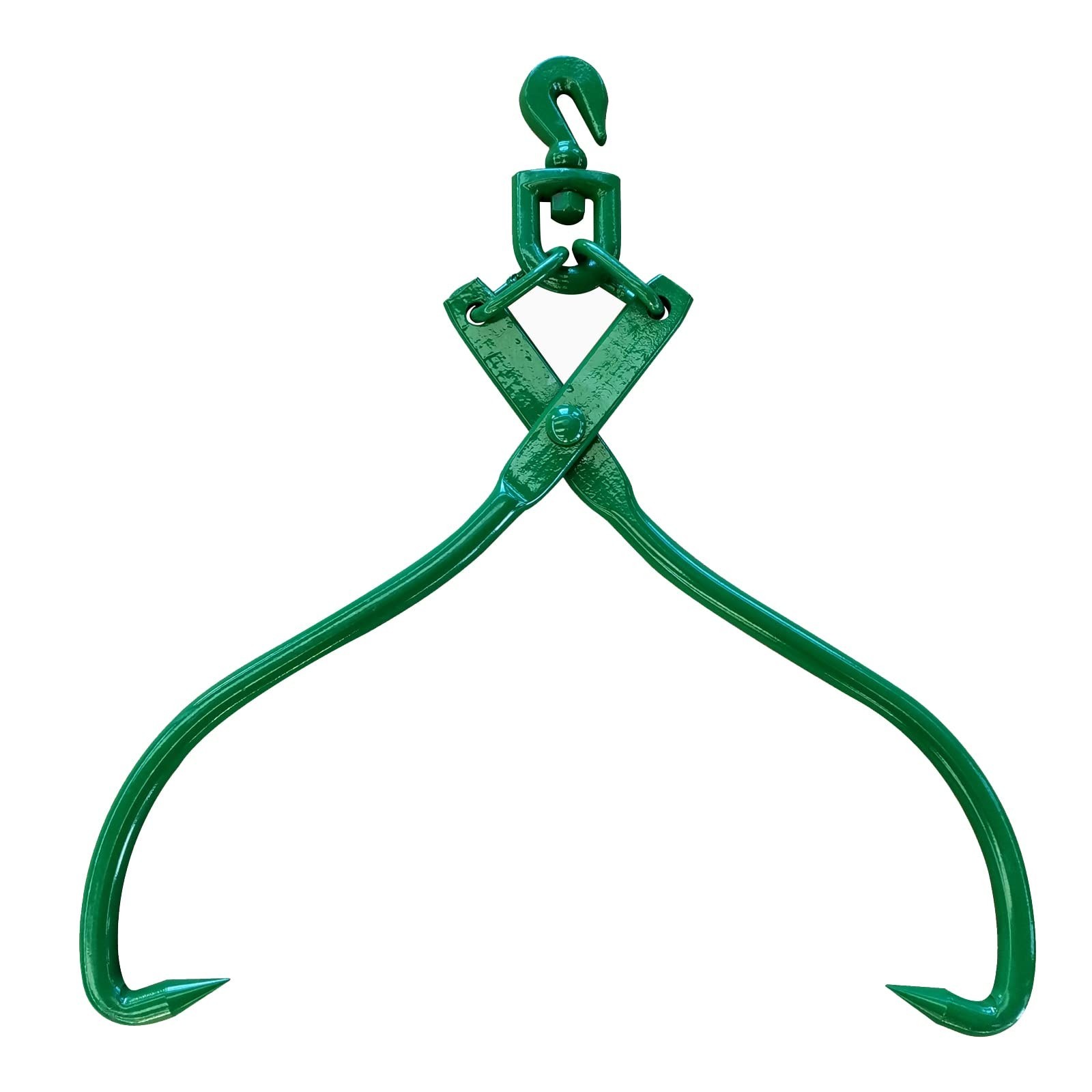 Timber Claw Hook, 18in – Log Lifting Tongs Heavy Duty Grapple Timber Claw, Lu…