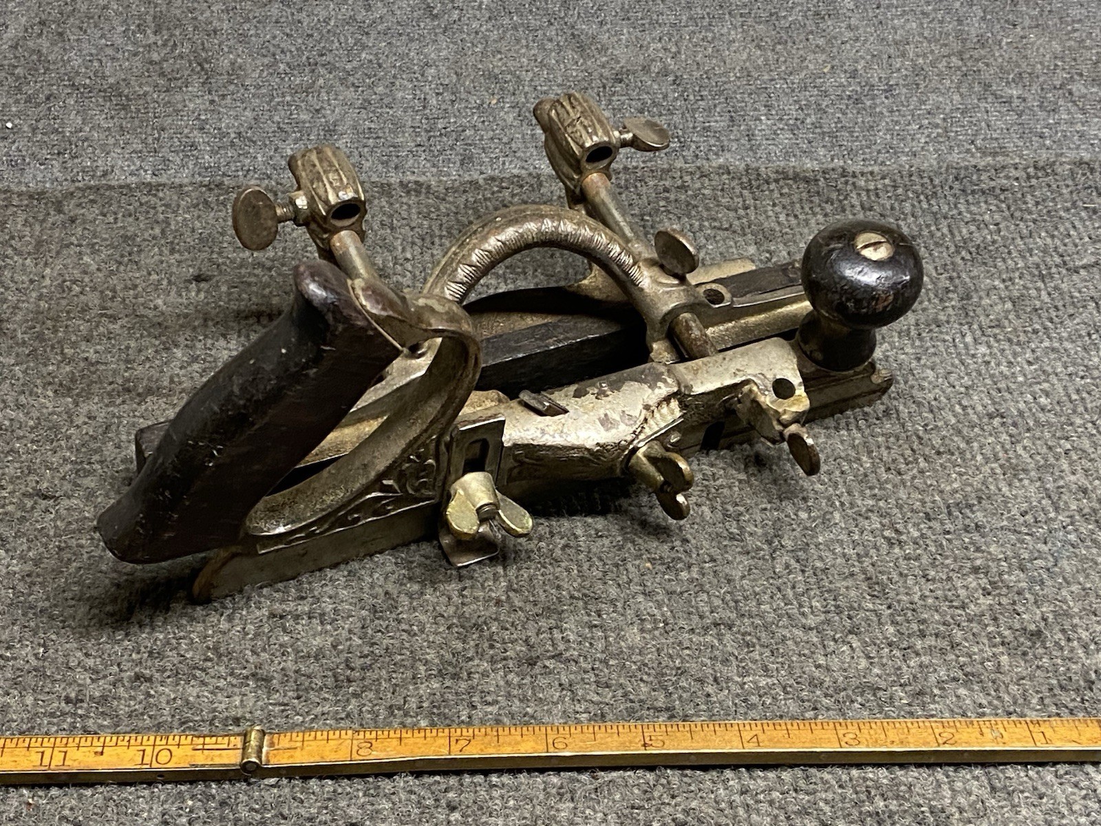 Vintage Stanley No. 46 Skew Plane For Parts Or Repair