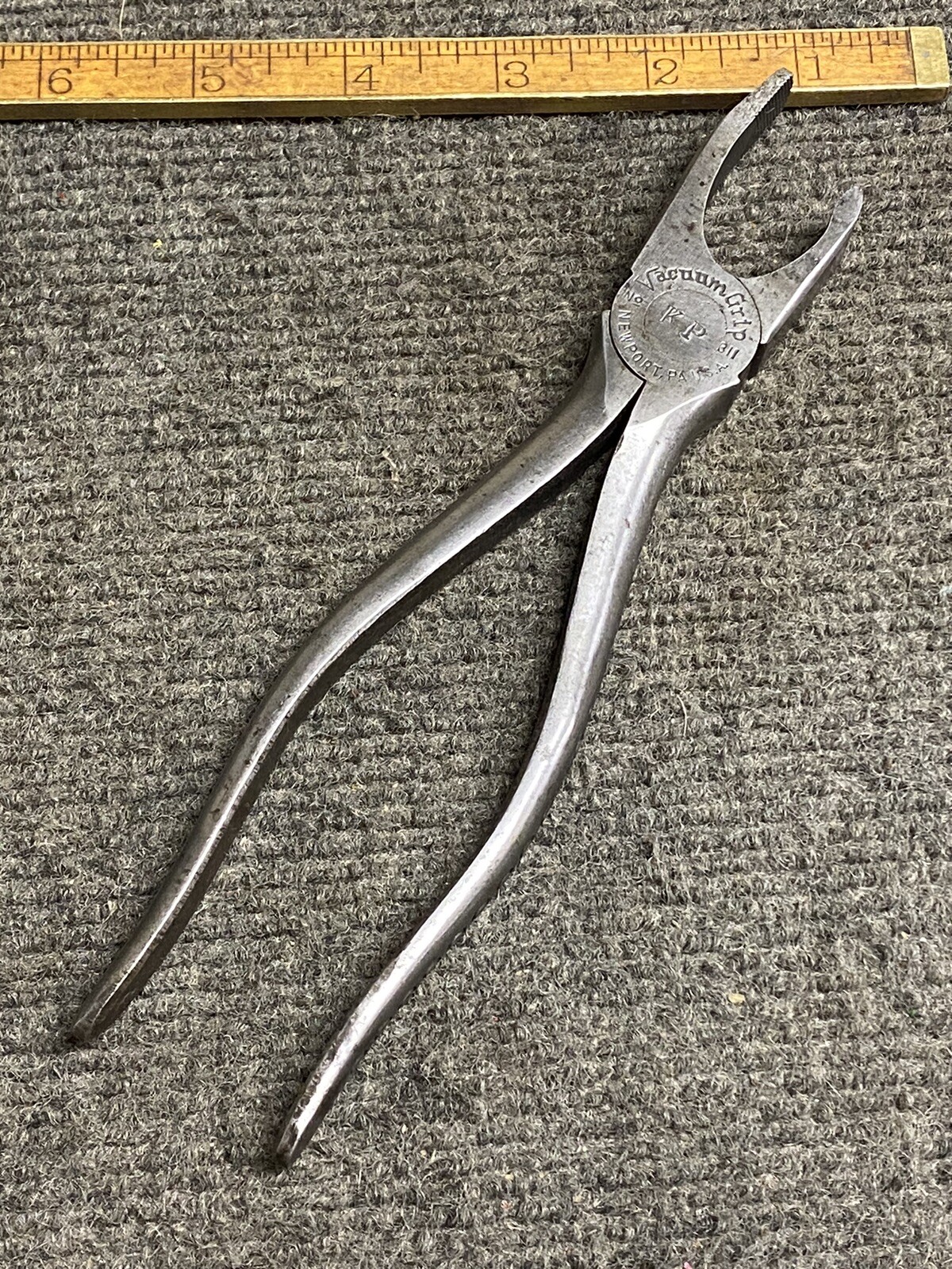 Rare Vintage Vacuum Grip No. 311 Chevy Brake Pliers USA