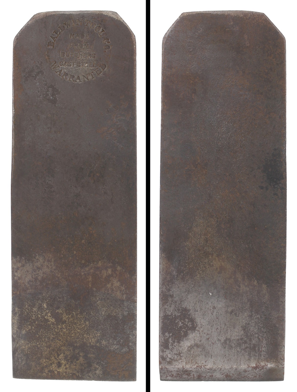 Orig. Baldwin Tool Co. 2 5/8″ Single Tapered Cutting Iron – mjdtoolparts