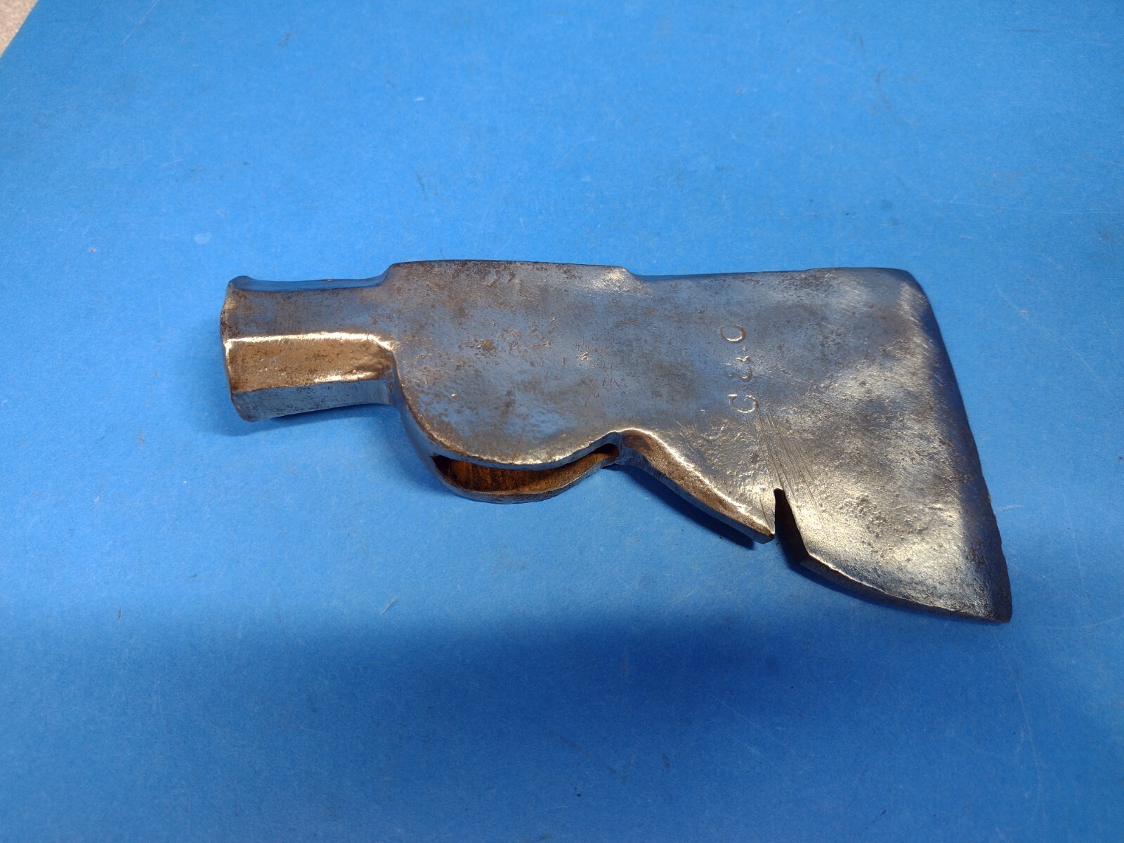 Vintage HANDMADE DROP-FORGED Hatchet HAMMER Railroad C&O HEAD