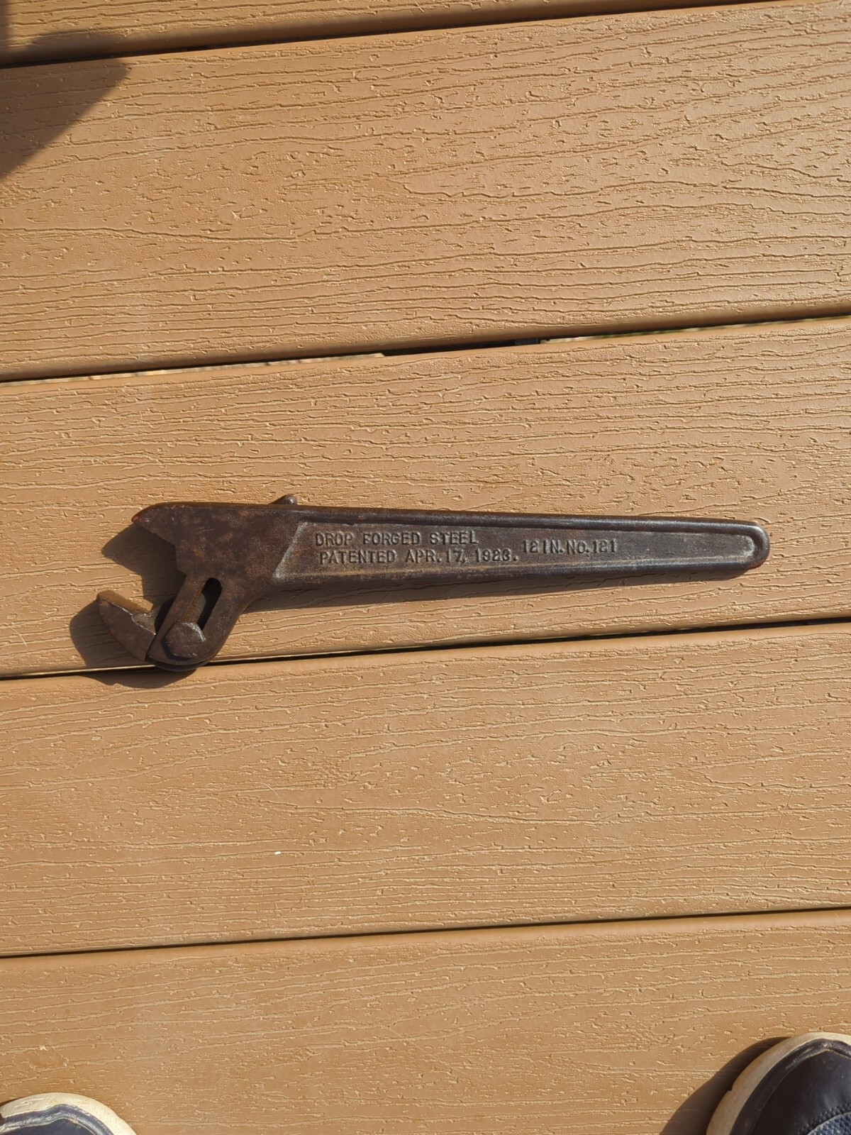Gellman Manufacturing Co. Rock Island ILL. 12″ Polly wrench No. 121
