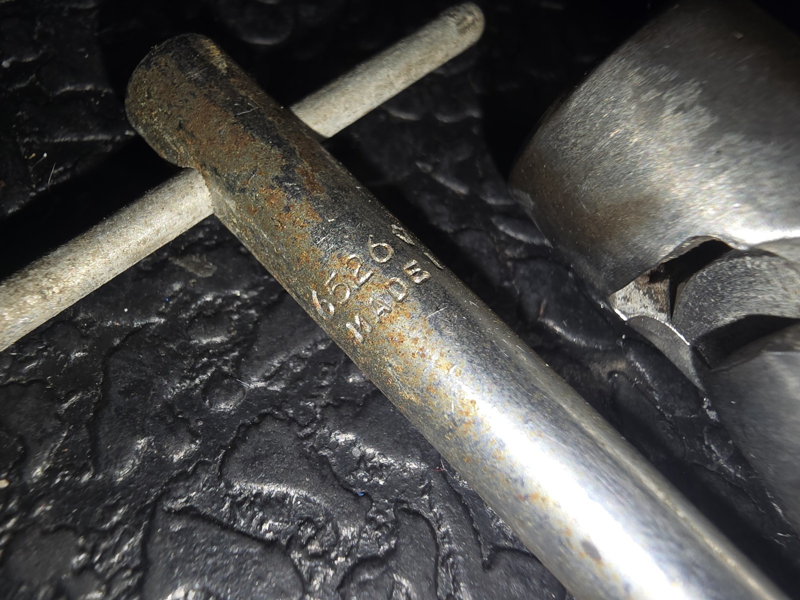 Rare PLOMB TOOLS 1/4″ Tool Set With War Finish Ratchet Excellent Condition.