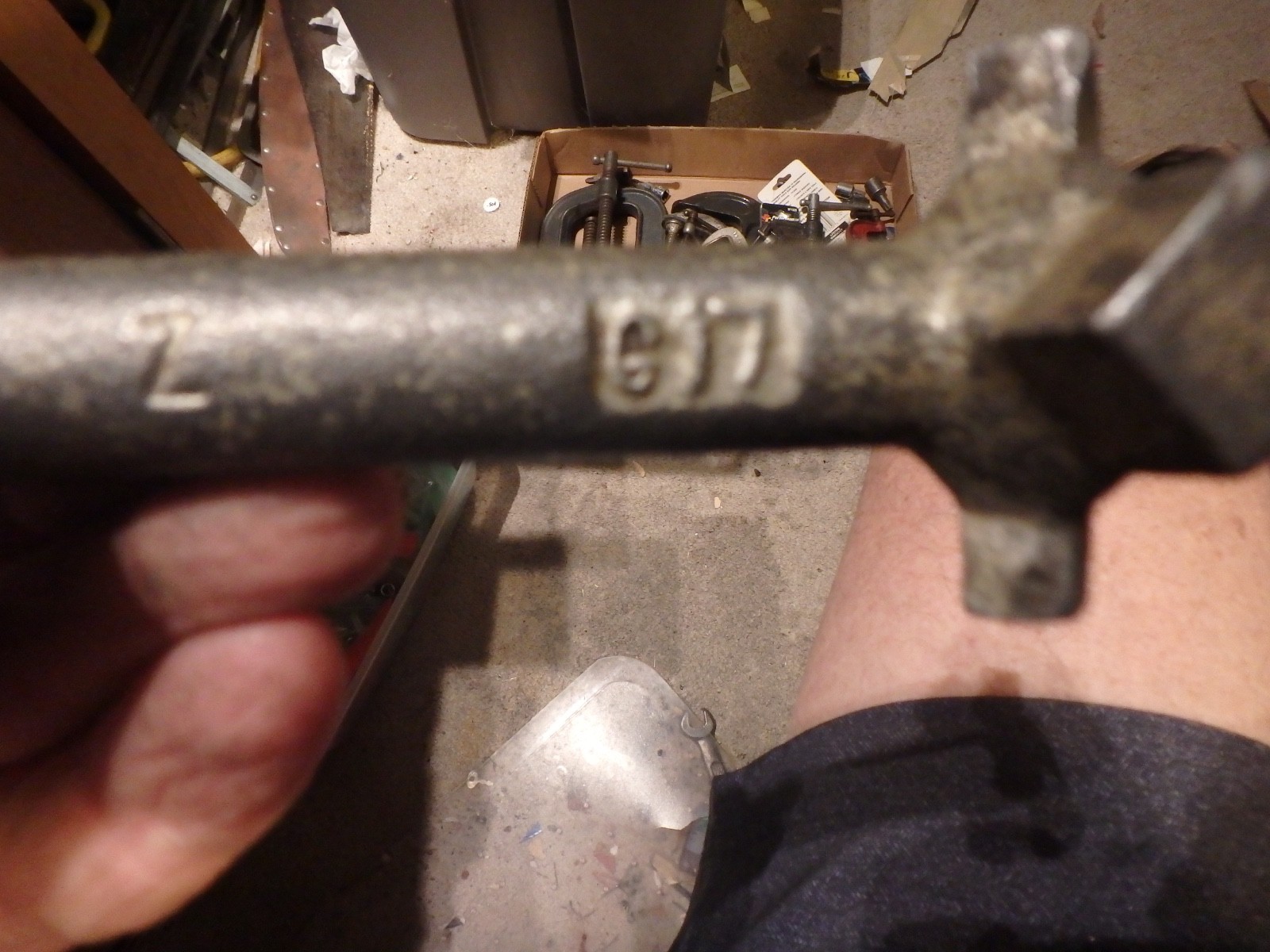 3S – vintage 8″ KEN-TOOL G17 drain plug wrench