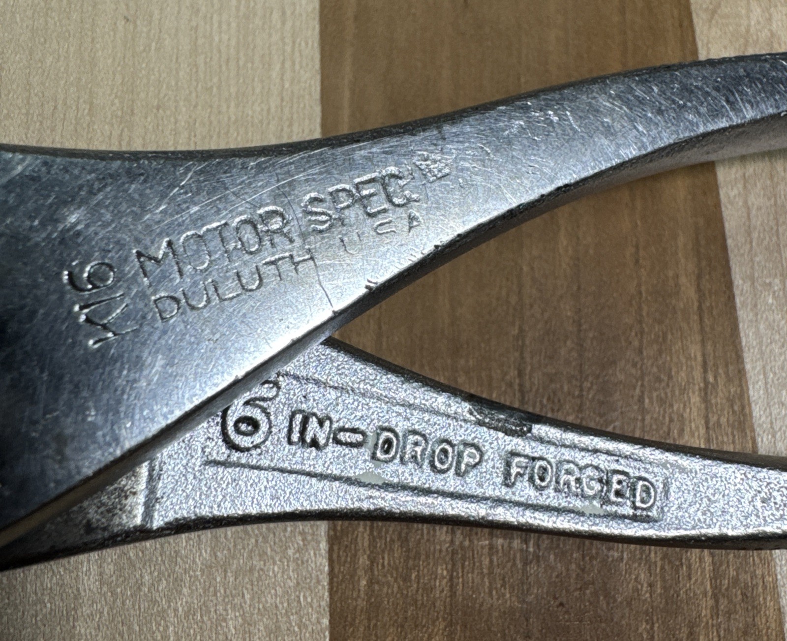 VINTAGE DIAMOND CALK & HORSESHOE CO. K16 MOTOR SPEC. SLIP JOINT PLIERS MN, USA