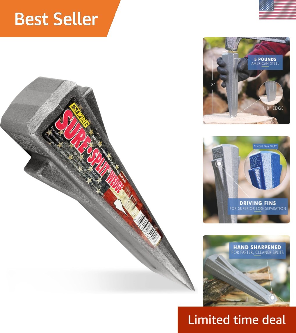 5-Pound Sure Split Wedge with Enhanced Splitting Power – Made in the USA