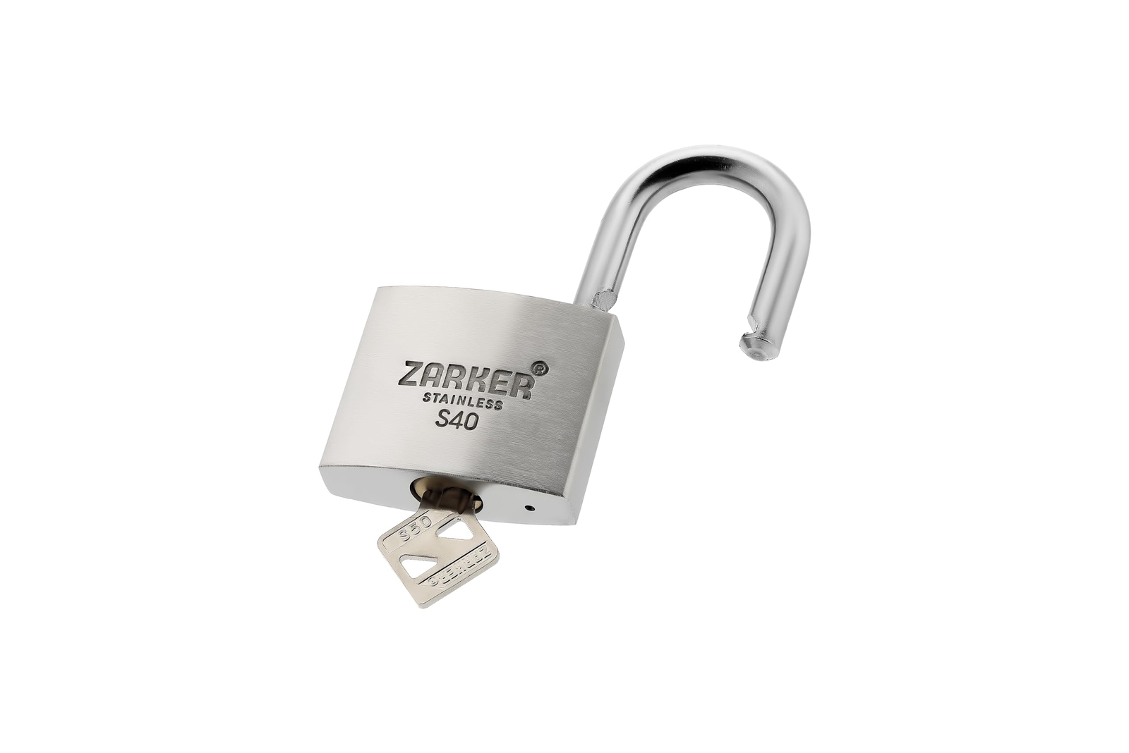 Keyed Padlock Heavy Duty Stainless Steel Lock Waterproof And Rustproof Storage W