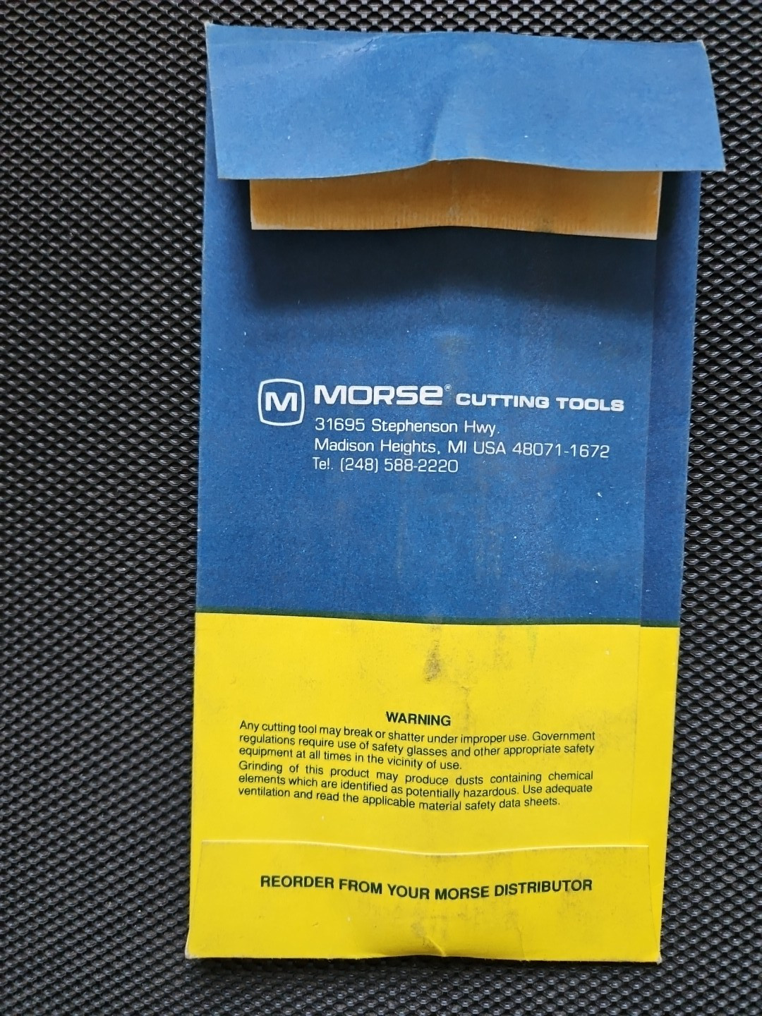 MORSE 30501 1148 TAP WRENCH #11 NOS (C)