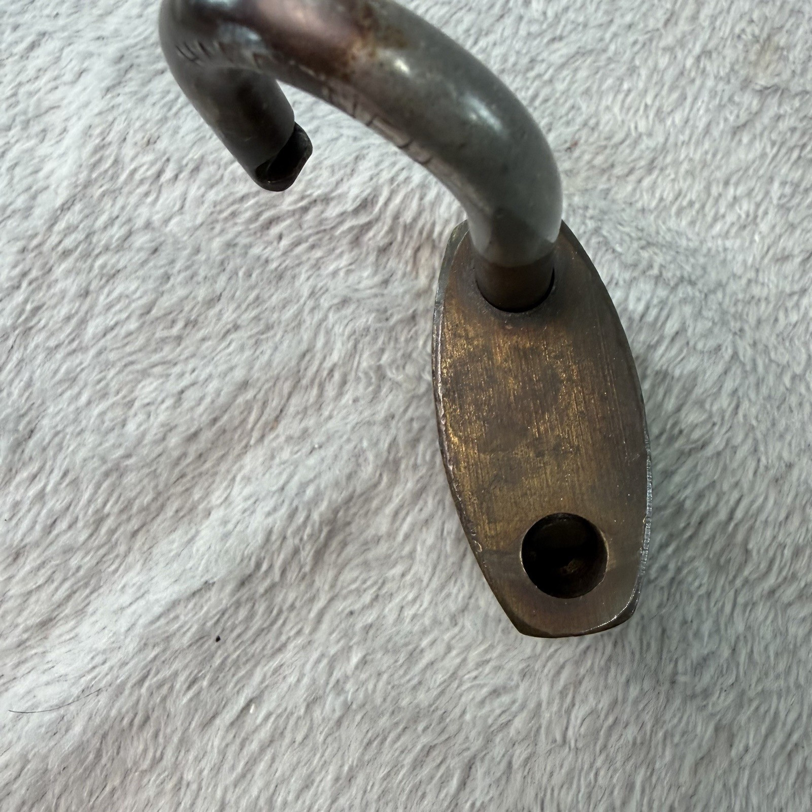 Vtg Russwin Solid Brass 3″ Padlock & 2 Key Combo Hardened Steal Shank B74
