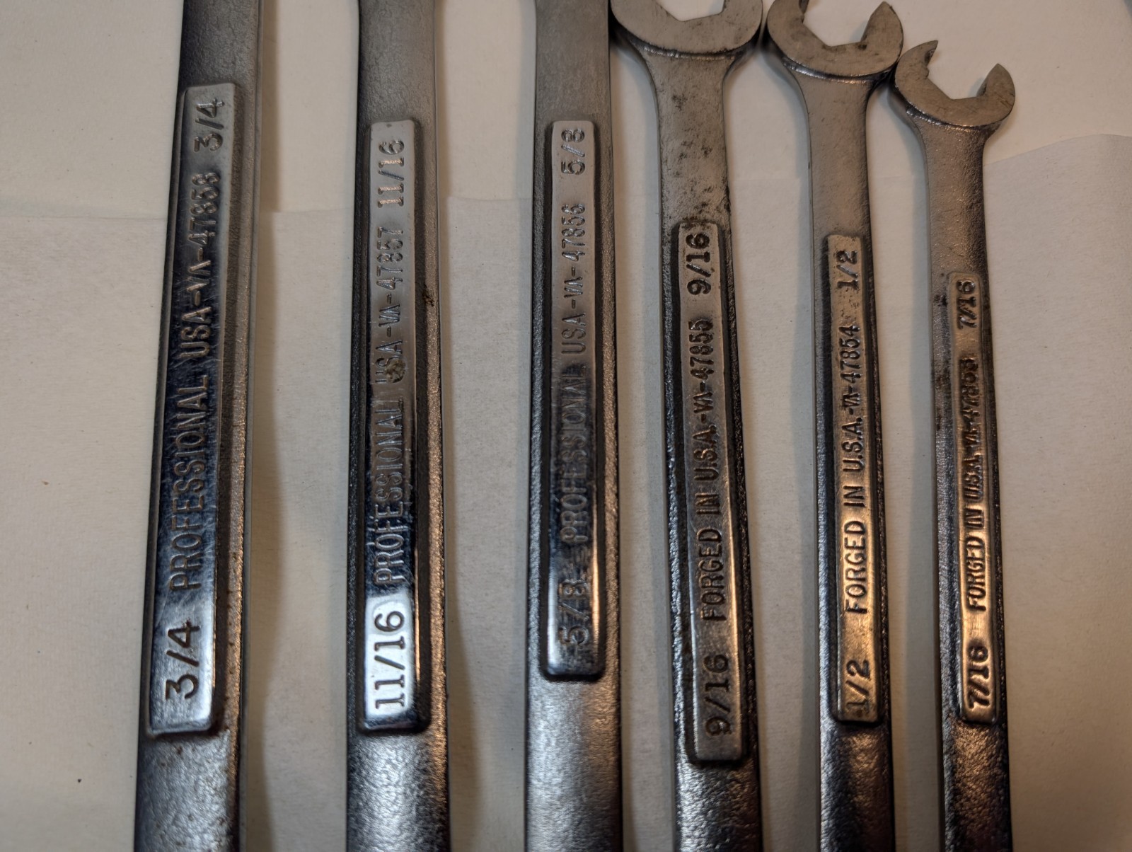 12 Craftsman Vintage Speed Wrenches Various Sizes