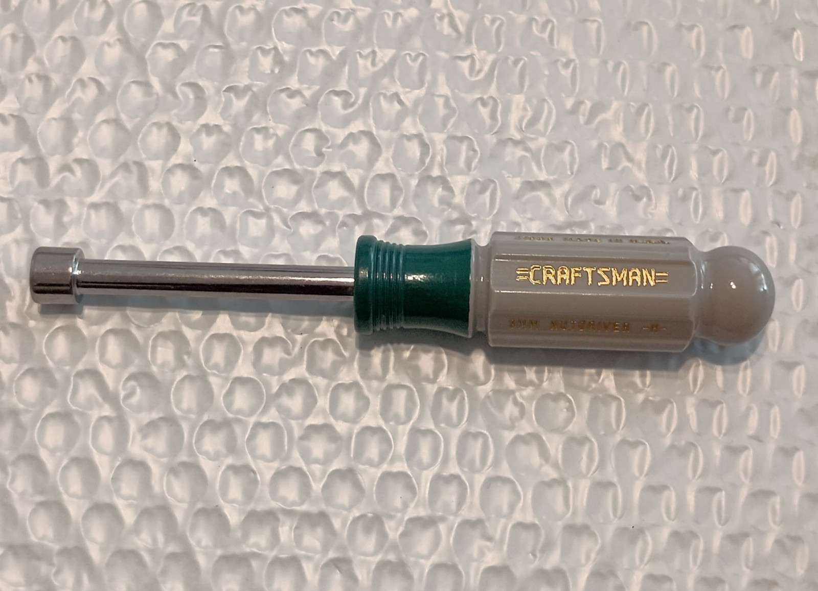 CRAFTSMAN TOOLS USA41985, 9MM. NUTDRIVER, 5.5″ LONG *NOS*
