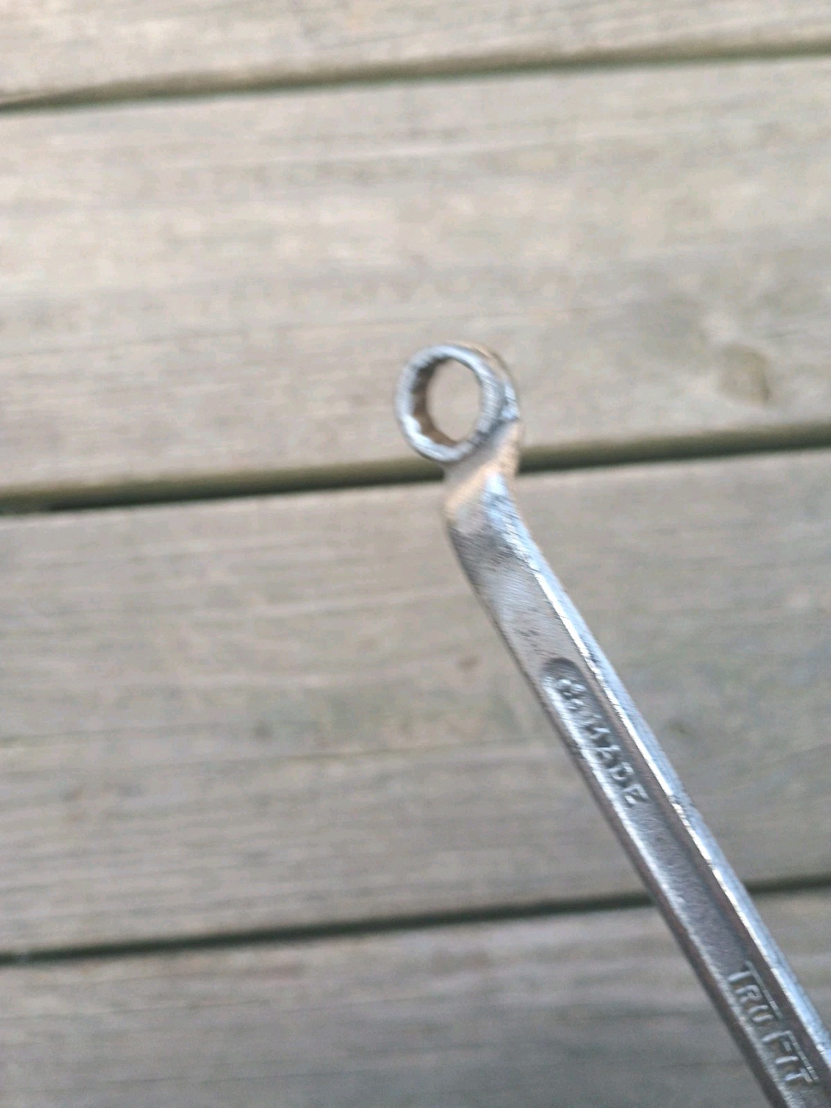 Vintage Tru-Fit 3/8″ & 7/16″ Offset 12 Point Box End Wrench USA 7″